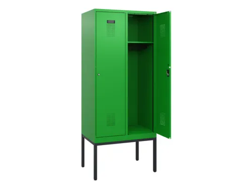 schoollocker,HxBxD 1950x800x500mm,2vak,vak B 400mm,cil.-slot