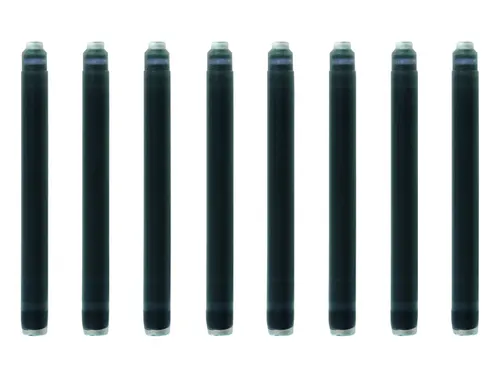 Inktpatroon Waterman lang Zwart 8 stuks