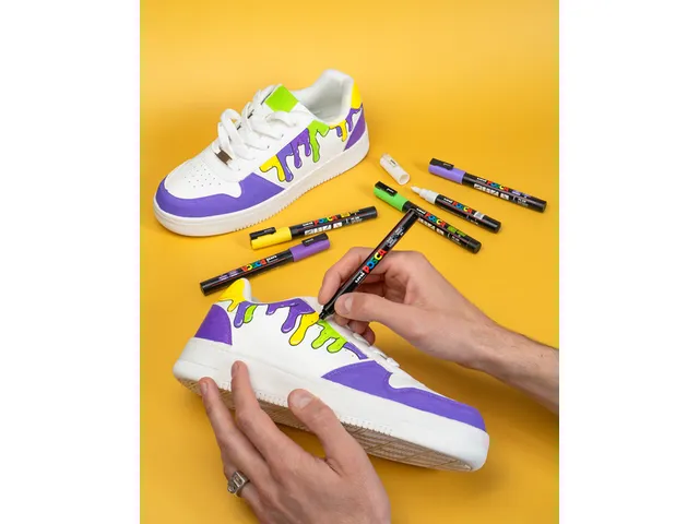 Verfstift Posca PC1MC Extra Fijne punt 0,7-1,0mm lichtroze