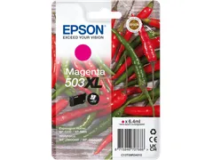 Epson 503XL, Hoog (XL) rendement, Magenta, 6,4 ml, 1 stuk(s), Enkele v