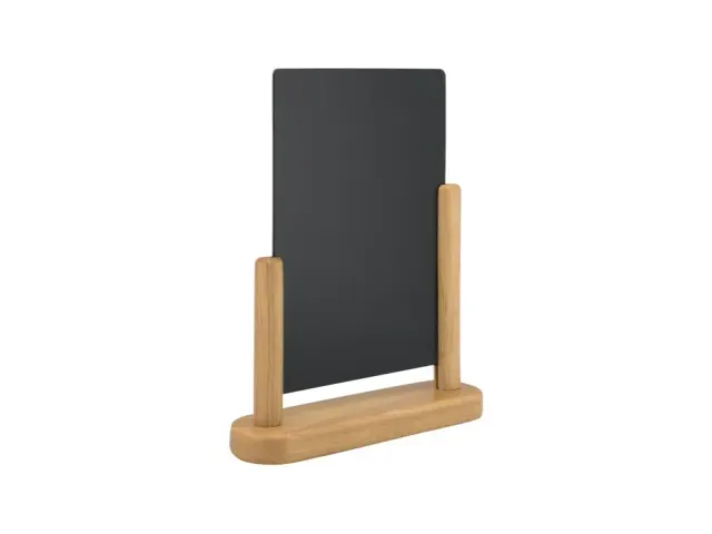 Krijtbord Securit Elegant 21x28x7cm teak hout