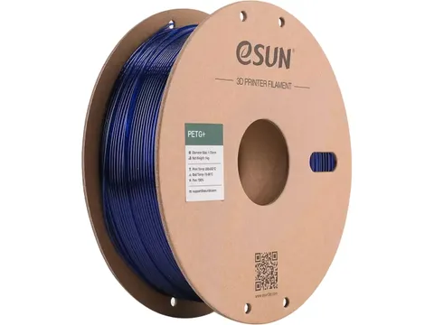 PETG+ 1,75mm TRANSLUCENT BLUE 1KG PAPER ROLL
