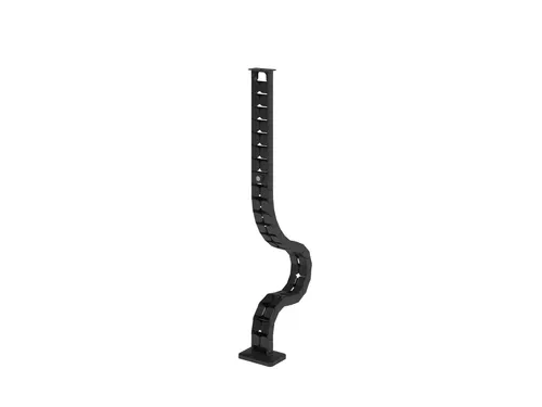 Addit kabelgeleider Zwart voor zit-sta Bureau 130cm incl magneethouder