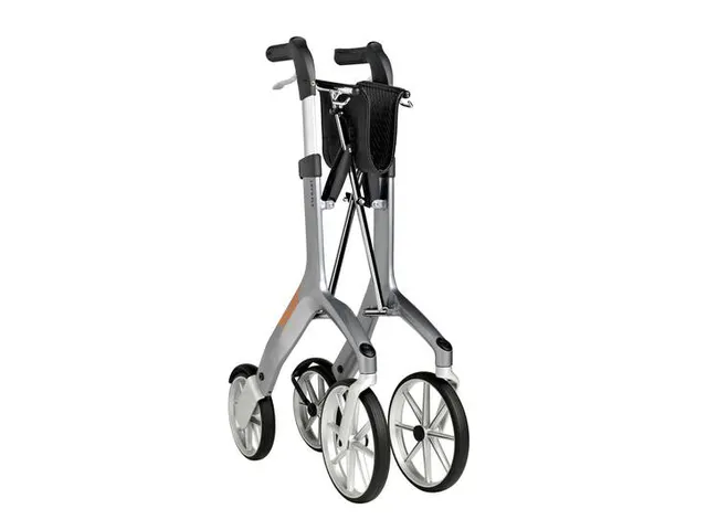TrustCare Lichtgewicht rollator Let's Fly Grijs Zilver Aluminium
