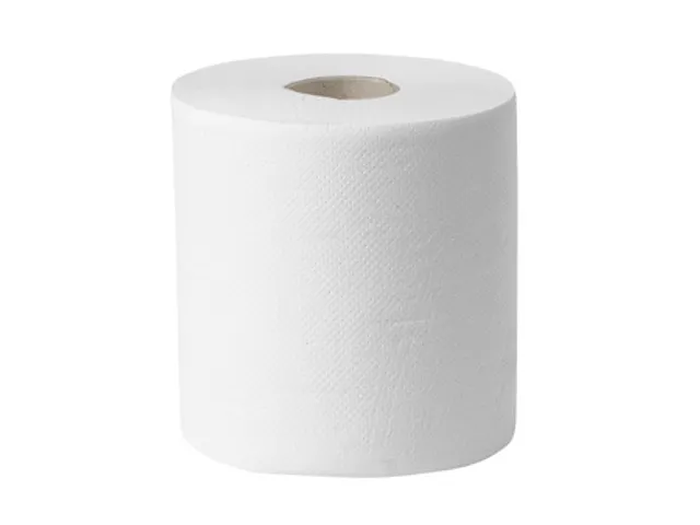 Poetsrol midi recycled tissue 1-laags