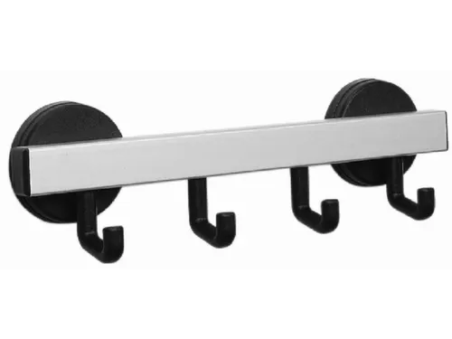 Magnetische Garderobe 12kg Per Haak 120x450x50mm 4 Haken