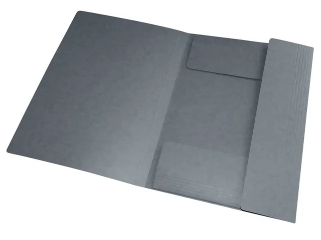 Elastomap Oxford Top File+ A4 grijs