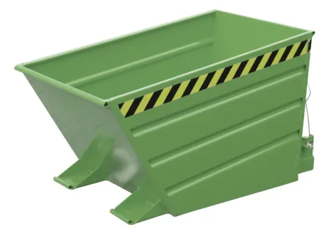 kiepbak,HxLxB 730x1375x1200mm,0,8m³,draagverm. 1000kg,RAL6011
