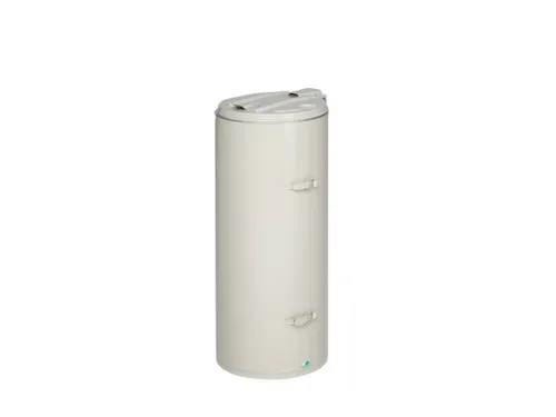 Afvalverzamelaar 70 Liter HxØ 900x450mm Met Deur Staal Ral7032