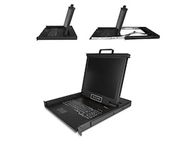 KVM Rack Console 1 Port Vga 17 inch Lcd