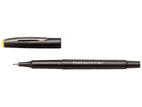 Fineliner Pilot V-Razor Point 0.8mm Extra fijne Punt Zwart