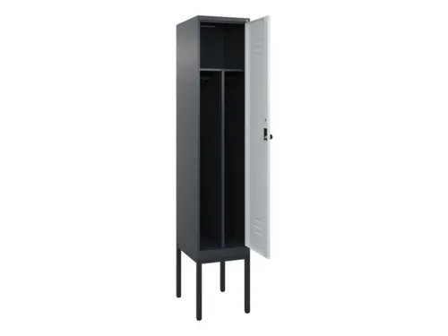 locker voor scheiding van kleding,HxBxD 2120x400x500mm,1vak