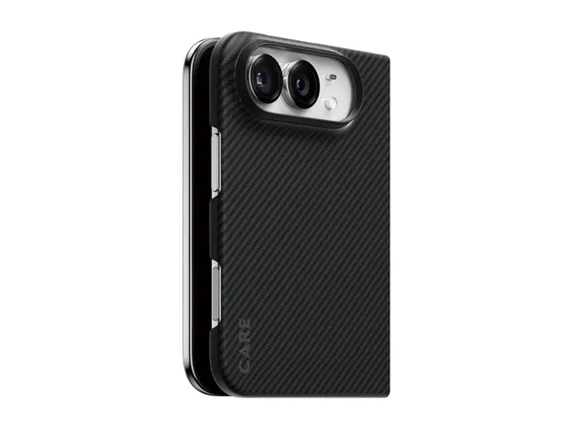 PanzerGlass CARE by Discovery Case Black & Grey w. MagSafe iPhon