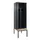 PBM-locker met bank,HxBxD 2120x600x815mm,2vak,vak B 300mm,draaigrendel