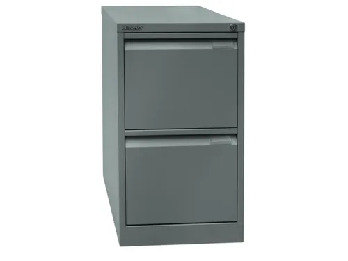 hangmappenkast HxBxD 711x413x622mm 2hangmappenframes zilver