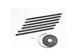 Set magneetbars voor Achterzijde Pop-Up Magnetic Curved 5 x 3