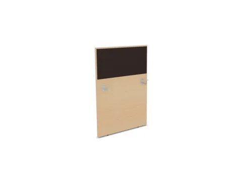 baliepaneel,v. bureau,aanbouw links,B 800mm,NE-esdoorn,BN2036-bruin