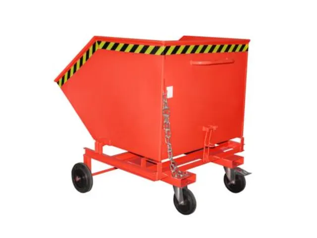 Kiepwagen,waterdicht,HxLxB 1290x1420x1340mm,1m³,draagverm. 300kg