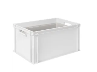 Euronorm-stapelbak,m. isoleerbox,HxLxB 320x600x400mm,65/35l,PP,wit - 3