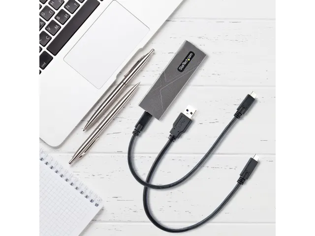USB-C 10Gbps naar M.2 NVMe or M.2 SATA SSD Behuizing