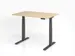 Av. régl. él. hauteur bureau assis/debout,HxlxP 640-1290x1200x800mm