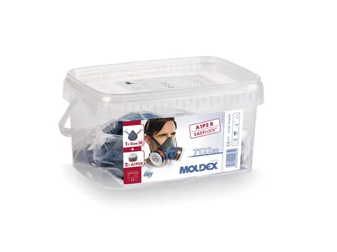 Moldex adembeschermingsbox serie 7000 TPE EasyLock A1 P2 R D maat M