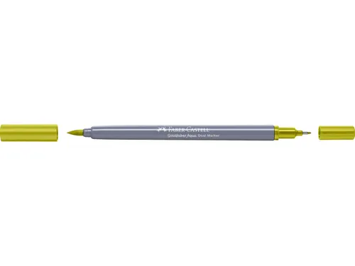 Duo aquarelmarker Goldfaber 370 geelachtig mei groen