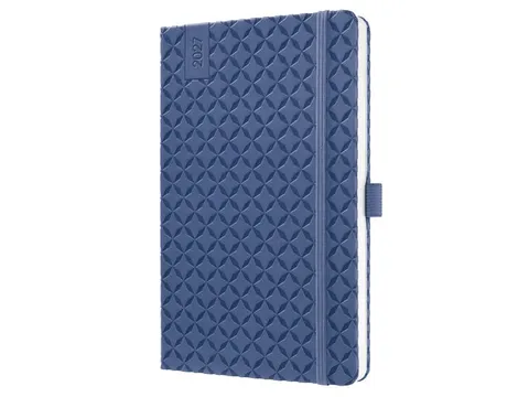 Weekagenda Flair A5 2027 (NL/FR/EN/DU) Indigo Blue Hardcover