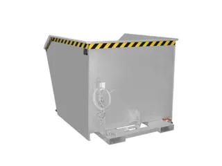 Kiepbak voor spaanders,HxLxB 1090x1640x1280mm,1,5m³,draagverm. 1500kg - 1