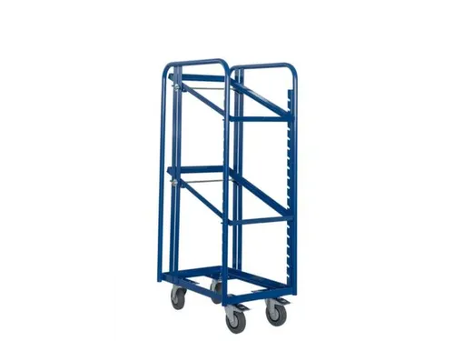 Bijzetwagen Euronorm Bakken 3 Etages Laadvlak 410x610mm 200kg