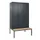 locker met bank,HxBxD 2120x1200x815mm,3vak,vak B 400mm,draaigrendel