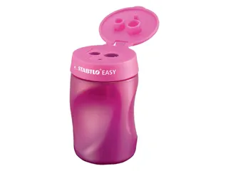 Puntenslijper STABILO Easy 4502 3 in 1 rechtshandig roze - 1