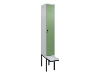 locker voor scheiding van kleding,HxBxD 2120x300x815mm,1vak - 1