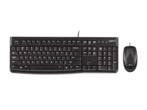 Logitech Mk120 Spaans toetsenbord QWERTY en muis
