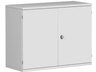 Kantoorkast 770x1000x430mm Decor Lichtgrijs Decor Front Lichtgrijs - 1
