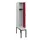 locker met bank,HxBxD 1950x300x815mm,1vak,vak B 300mm,draaigrendel