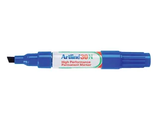 Viltstift Artline 30 schuin 2-5mm blauw - 1