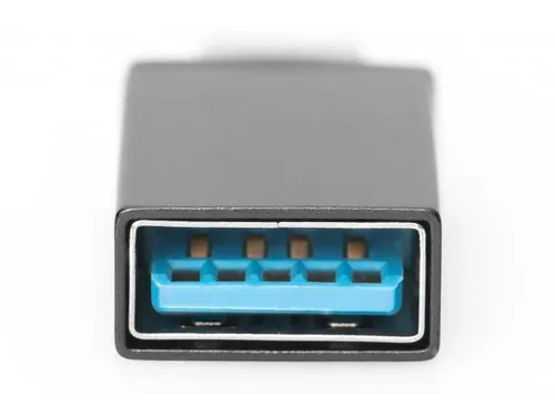 USB Type-C-adapter Type-C - A St/Bu 3A 5GB 3.0-versie Zwart