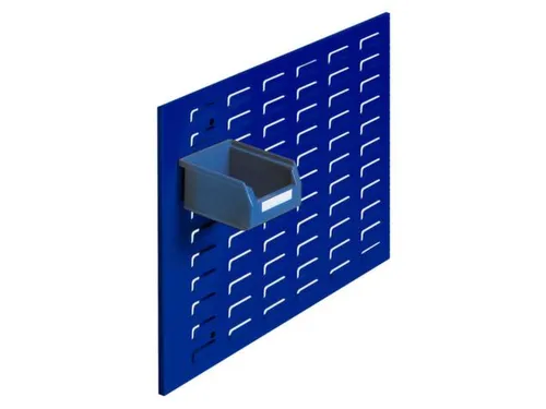 Gesleufde Plaat Staal Hxb 450x1000mm Liggend Ral 5010 Gentiaanblauw