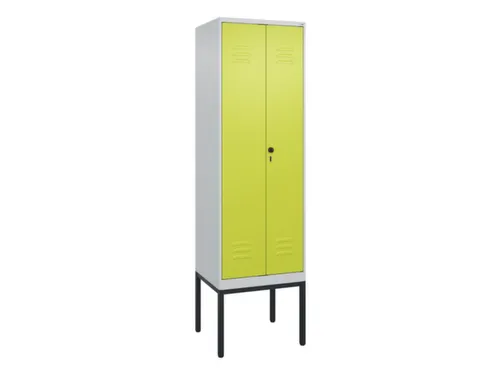 locker voor scheiding van kleding,HxBxD 2120x600x500mm,2vak