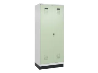 PBM-locker,HxBxD 1950x800x500mm,2vak,vak B 400mm,draaigrendel - 2