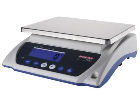 tafelweegschaal,niet ijkbaar,platform BxD 280x220mm,RVS