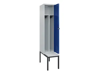 locker voor scheiding van kleding,HxBxD 2120x400x815mm,1vak - 2