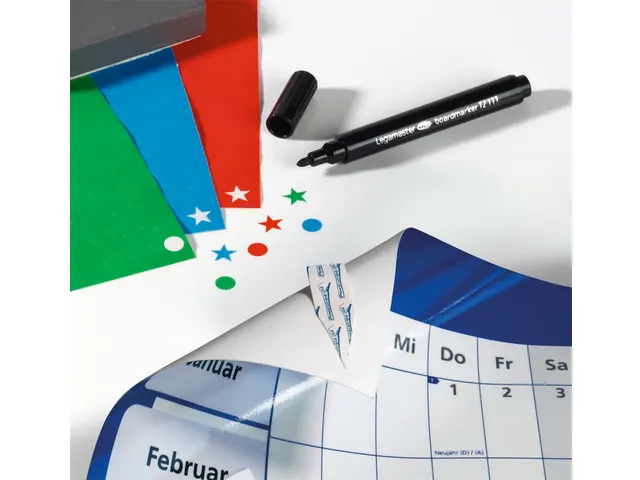 Jaarplanner 2026 Legamaster 90x60cm horizontaal gelamineerd en oprolba