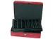 Geldkist Pavo met muntsorteerbak 300x238x90mm rood