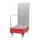 Verrijdbare Opvangbak,V. 2X200L Vat,Opvangvol. 215L