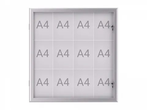Buiten binnenvitrine MAULexcite 12xA4