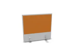 opzetpaneel,v. bureau,aanbouw achter,B 600mm,MP-lichtgrijs,BN3005-geel
