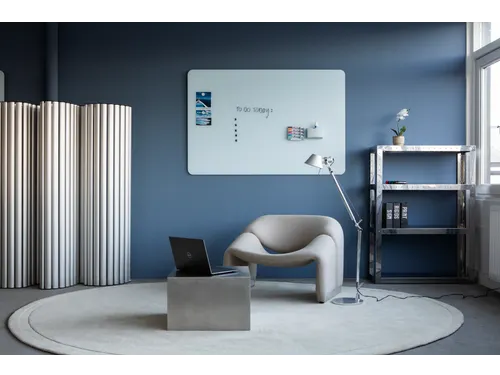 Mat Glasbord 100x200cm Chilly Lake Ronde Hoeken