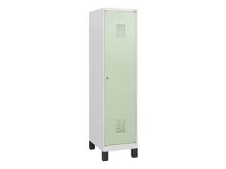 schoollocker,HxBxD 1630x400x500mm,1vak,vak B 400mm,cil.-slot,voeten - 2